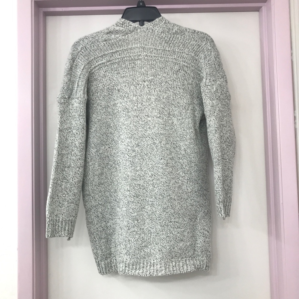 Gray Knit Cardigan XL Long Sleeve - Picture 3 of 7